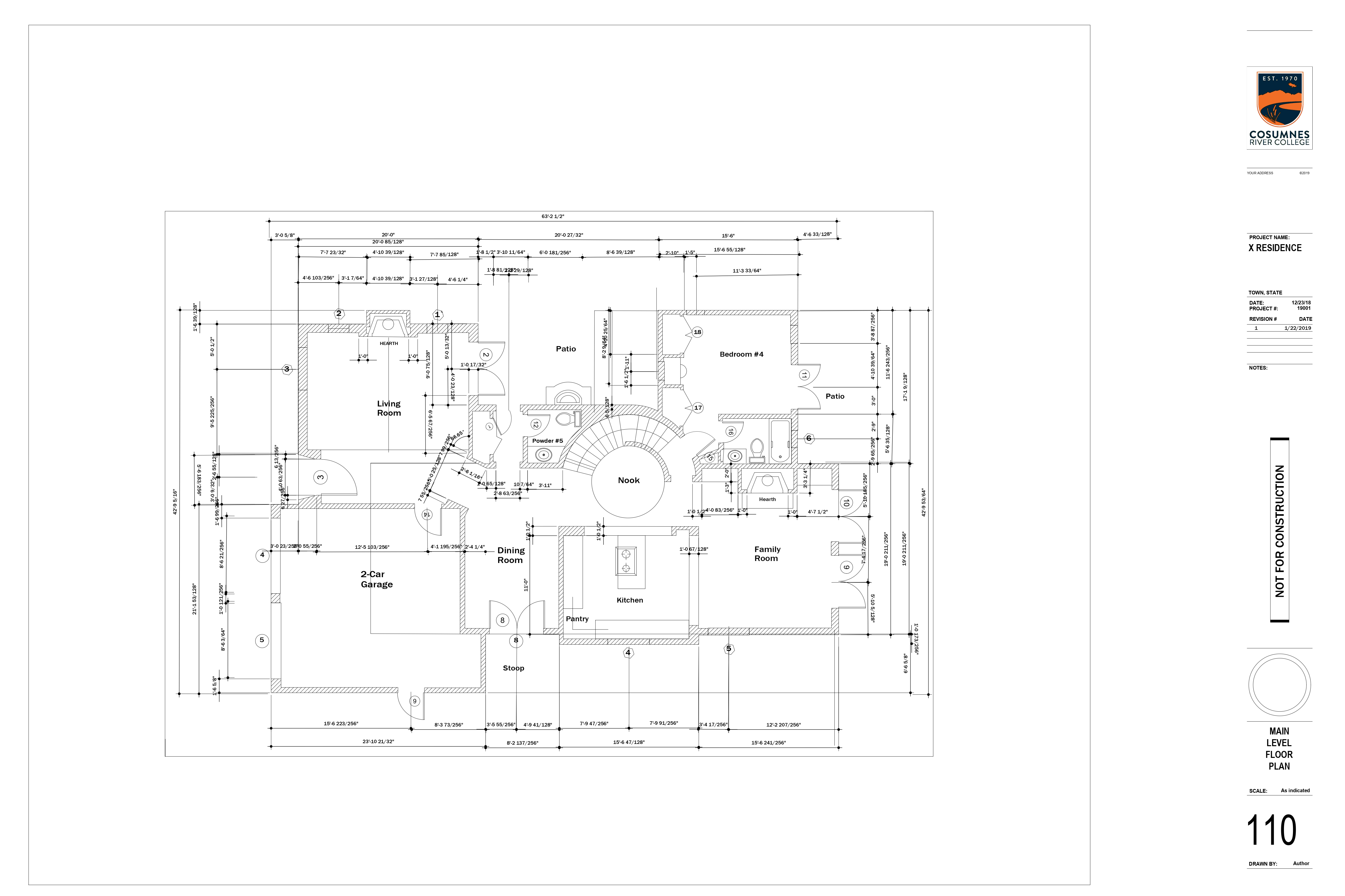 Floor Plan Detail